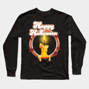 Halloween Candle logo Long Sleeve T-Shirt